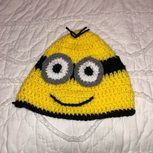 minion knitted beanie